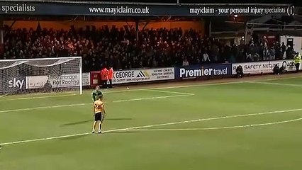 Dünyanın en tuhaf golü!