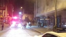 Son dakika haberi | Pide fırınında çıkan yangında 6 kişi dumandan etkilendi