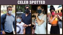 Nora Fatehi At Airport, Ajay Devgn With Son Yug, Khushi Kapoor At Gym, Sohail Khan Spotted
