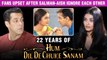 Salman-Aishwarya Avoid Each Other While Celebrating 22 Years Of Hum Dil De Chuke Sanam | Fans React