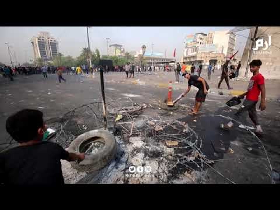 تجدد إطلاق الرصاص الحي في بغداد رغم حظر التجول