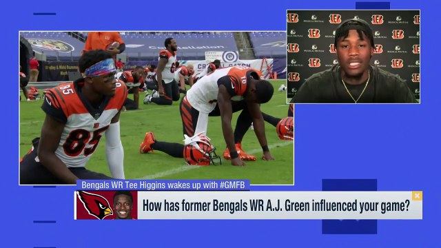 Tee Higgins Shares His Impressions Of Joe Burrow & Ja'Marr Chase | Cincinnati Bengals