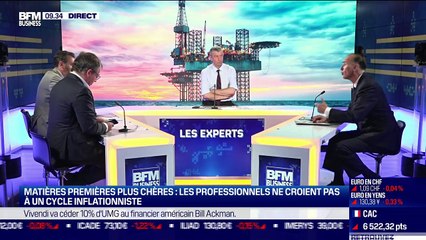 Les Experts : Matières premières plus chères, les professionnels ne croient pas à un cycle inflationniste - 21/06