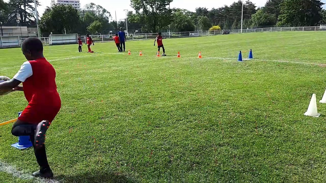 Atelier U8 pendant l'entraînement du 09 juin 2021