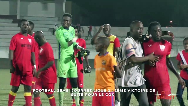 Football 2ème journée Ligue 2: Deuxième victoire de suite pour le cok