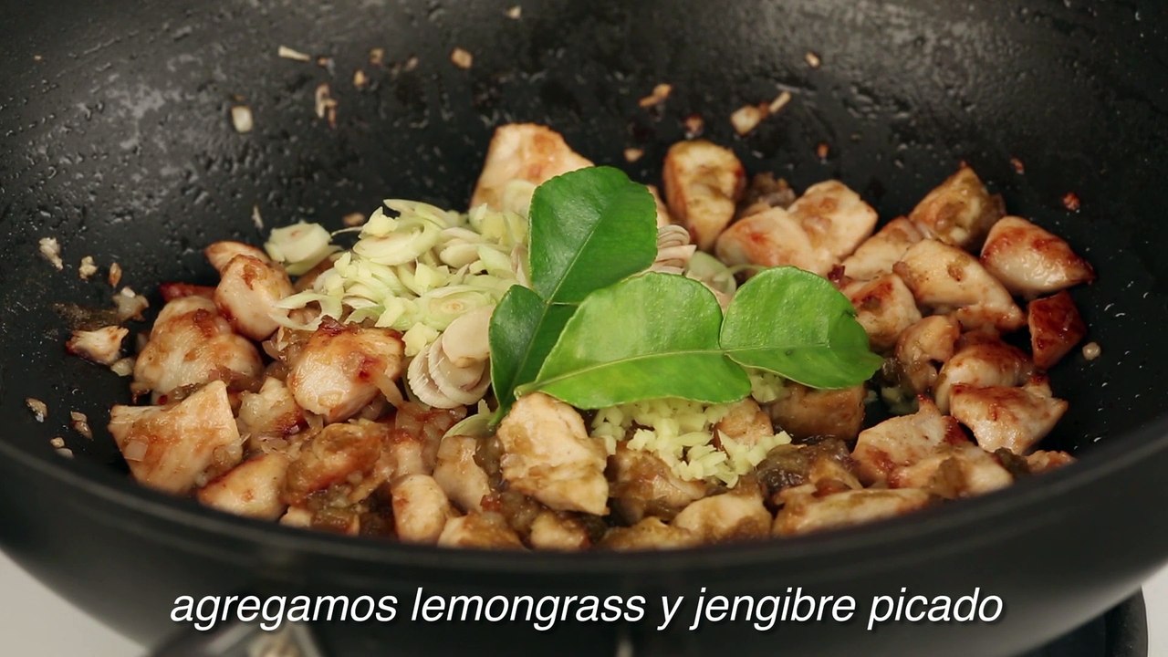 Receta de pollo al curry