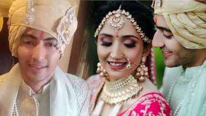 Pandya Store के Akshay Kharodia अपनी शादी में ही लगे रोने, Divya Punetha हो गई हैरान | FilmiBeat