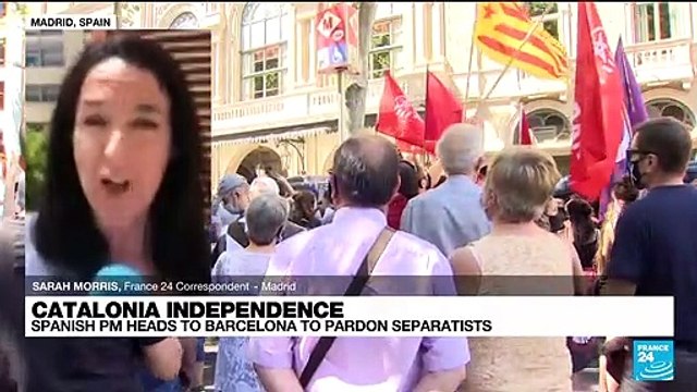 Spanish PM heads to Catalonia before pardon to separatists