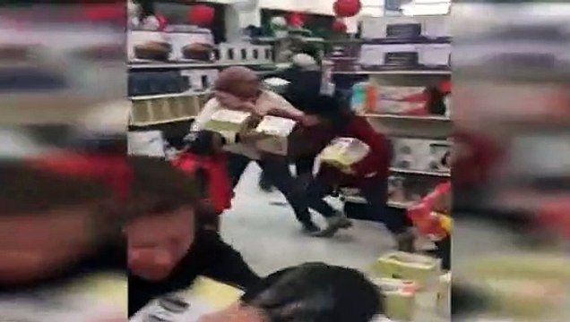 Amerika'da alışveriş izdihamı