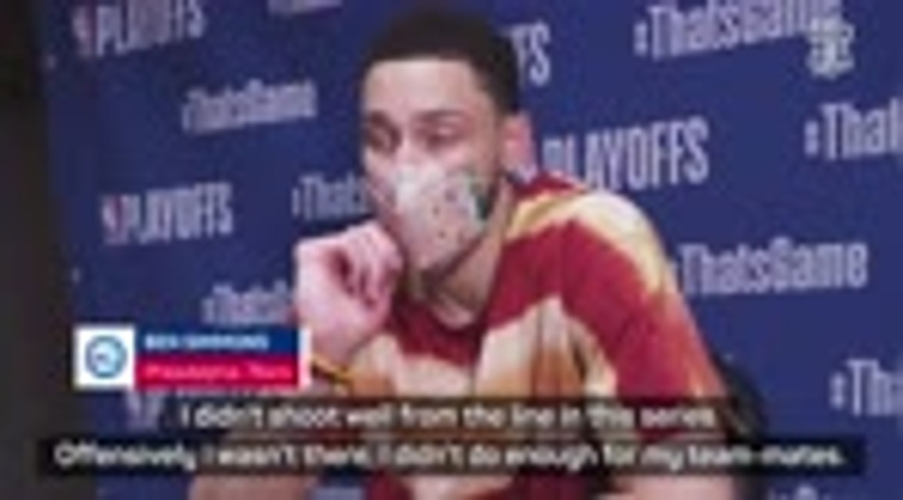 Simmons shoulders responsibility for 76ers' Game 7 defeat