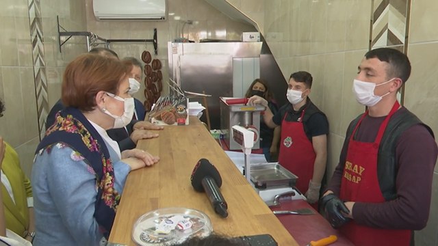 Kasap, Akşener’e durumu böyle anlattı: Haftada bir et alan vatandaş artık ayda bir geliyor