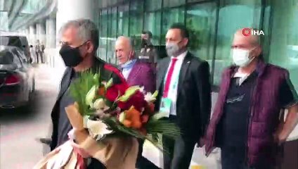 A Milli Futbol Takımı yurda döndü