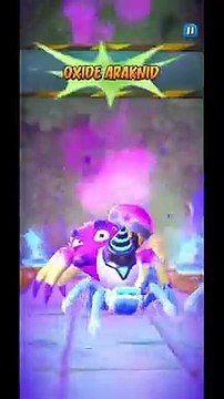 Oxide Araknid Battle Run Gameplay - Crash Bandicoot: On The Run! (S3 Battle of the Dragons)