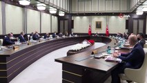 Kabine Toplantısı, Cumhurbaşkanı Erdoğan başkanlığında başladı