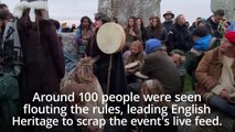 Police called to summer solstice celebrations at Stonehenge due to Covid rules