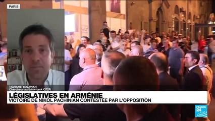 Législatives en Arménie : victoire de N Pachinian malgré la débacle de la guerre