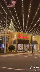 Chick-fil-A Christmas Lights