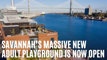Savannah's Massive New Adult Playground Finally Opens To The Public Today