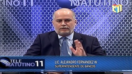 #Telematutino / Entrevista a Alejandro Fernández W., superintendente de bancos / 21 de junio 2021