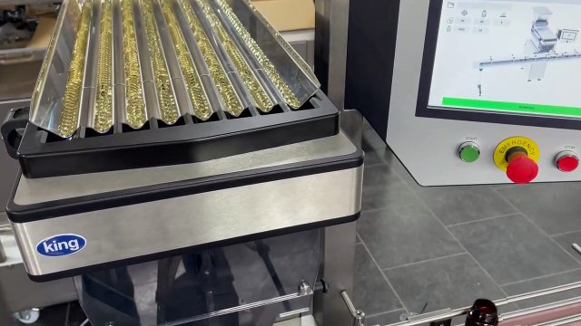 Filling oval soft gel capsules 60 count into bottles