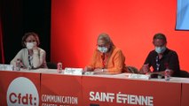 5e congrès de la F3C CFDT à Saint-Etienne - Premier jour - Accueil par le syndicat S3C Rhône-Loire