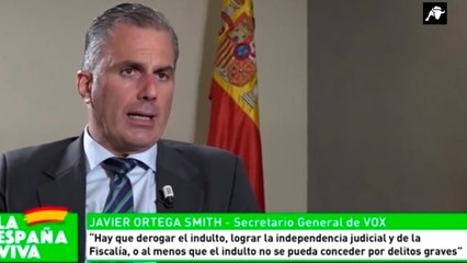 Entrevista a Ortega Smith sobre los indultos