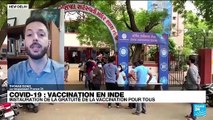Covid-19 en Inde : vaccination gratuite pour tous