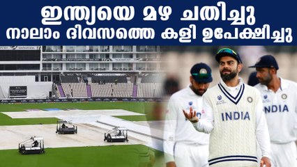 India Newzealand match cancelled due to rain