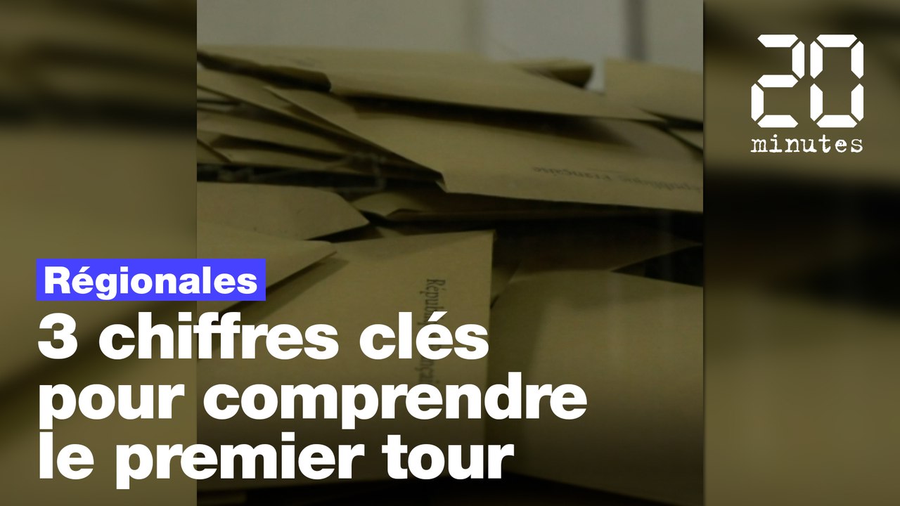 Régionales: Trois chiffres à retenir