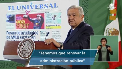 Download Video: AMLO defiende superpuestos de sus ayudantes; afirma que son jóvenes preparados