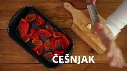 Tempura od povrća uz umak od paprika