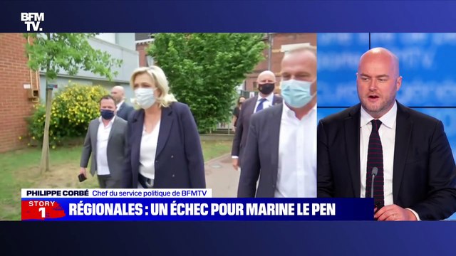 Story 5 : Régionales, un échec pour Marine Le Pen - 21/06