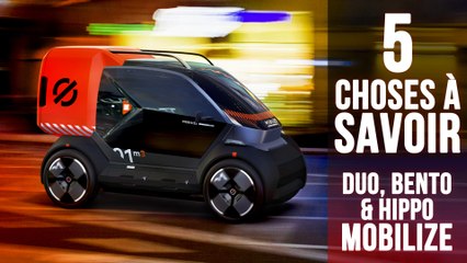 Download Video: Duo, Bento, Hippo, 5 choses à savoir sur la gamme Mobilize 100% électrique de Renault