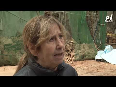 الأمطار تدمر أبنية عصف بها انفجار مرفأ بيروت #إرم_نيوز