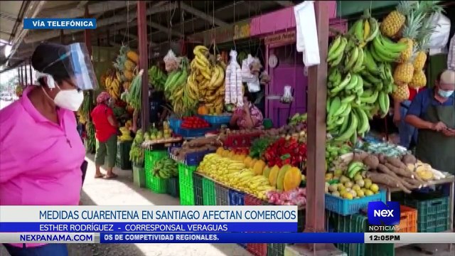 Medidas de cuarentena en Santiago afectan a comercios - Nex Noticias