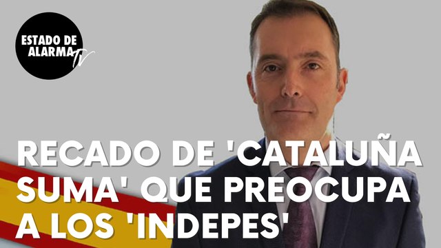 Serio recado de Javier Megino, presidente de ‘Cataluña suma’, que preocupa, y mucho, a los ‘indepes’