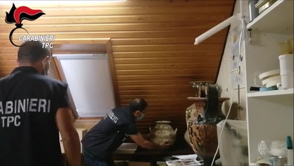 Rimpatriato dal Belgio un tesoro archeologico di quasi 800 pezzi