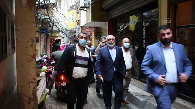 BEYRUT - Türk STK'lar, Lübnan'daki Filistin mülteci kamplarının ihtiyaçlarını karşılamak için çaba sarf ediyor (1)