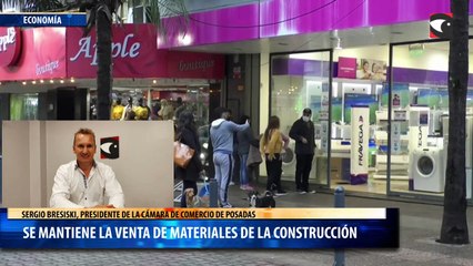 Se mantiene la venta de materiales de la Construcción