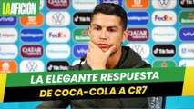 La elegante respuesta de Coca-Cola a Cristiano Ronaldo por quitar su publicidad en la Eurocopa