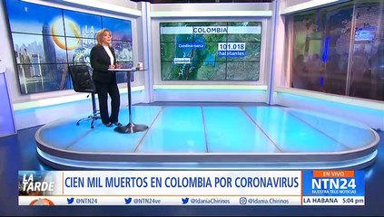 Colombia roza las 100.000 muertes por covid
