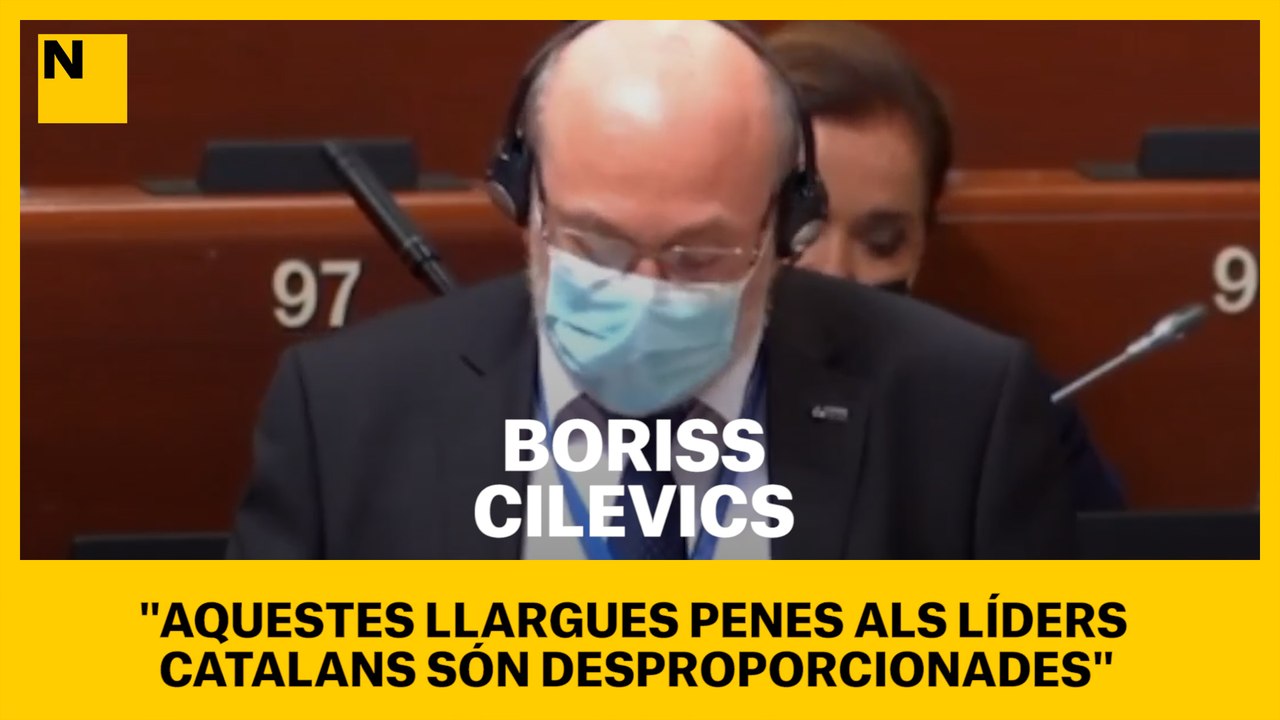 Boriss Cilevics: "Aquestes llargues penes als líders catalans són desproporcionades"