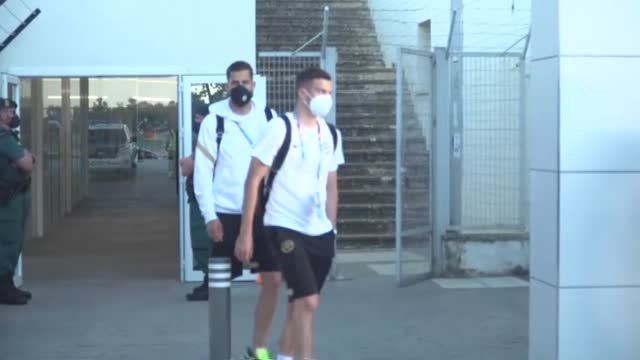 Eslovaquia llega a Sevilla para enfrentarse a la Selección Española en la Eurocopa 2020