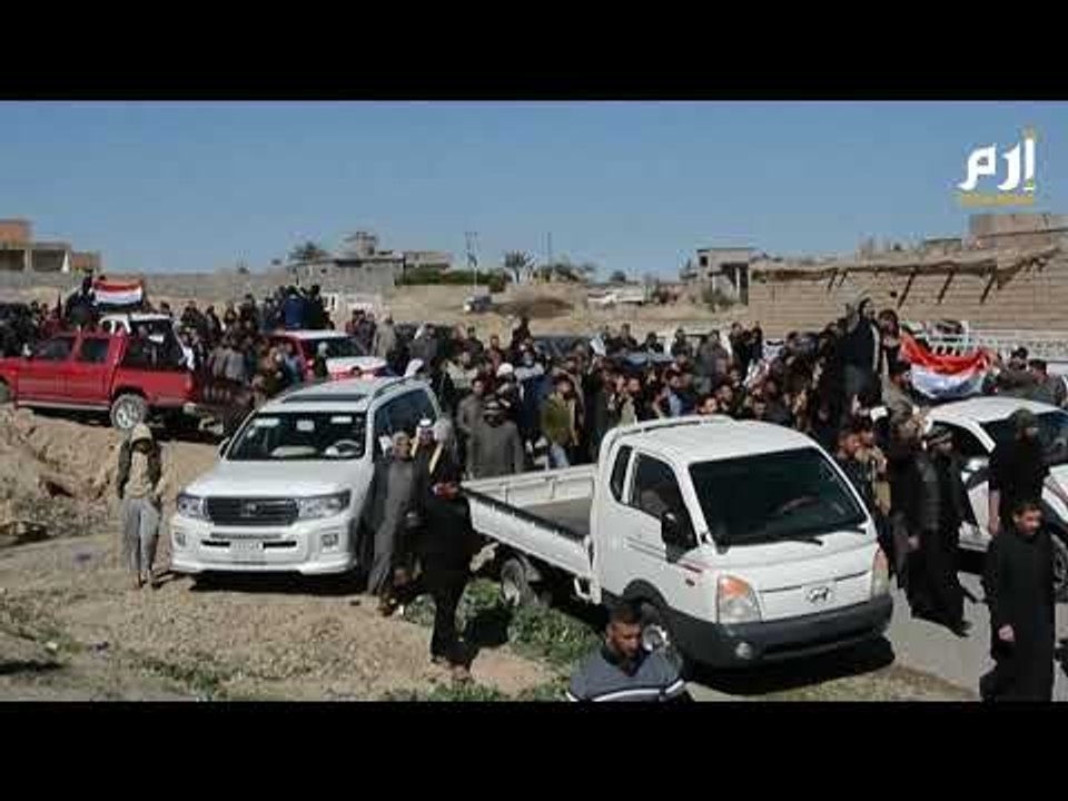 #مجزرة_صلاح_الدين.. تشييع جثامين 8 ضحايا من عائ...
