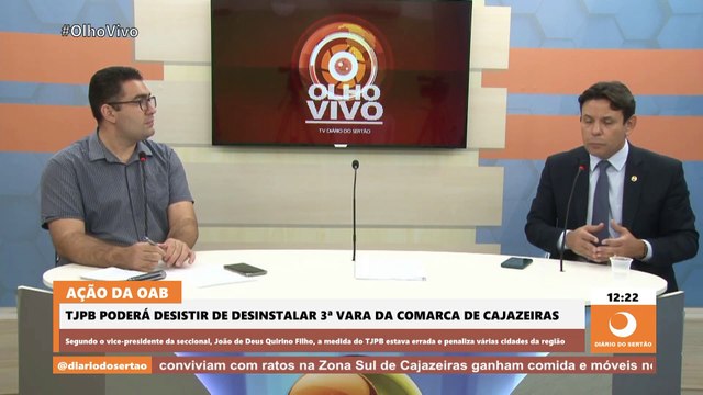 Vice-presidente da OAB-PB sugere que TJPB venda terreno e reforme fórum atual de Cajazeiras
