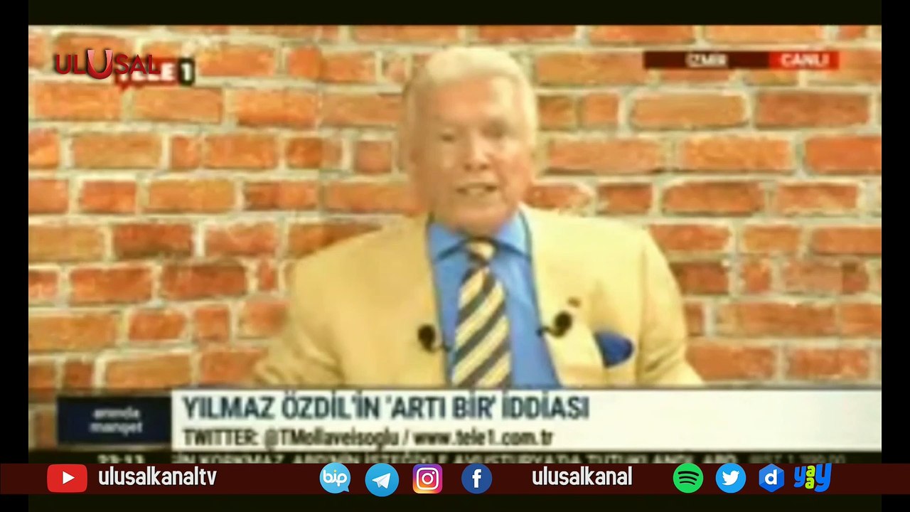 Yılmaz Özdil ile Uğur Dündar canlı yayında birbirine girdi