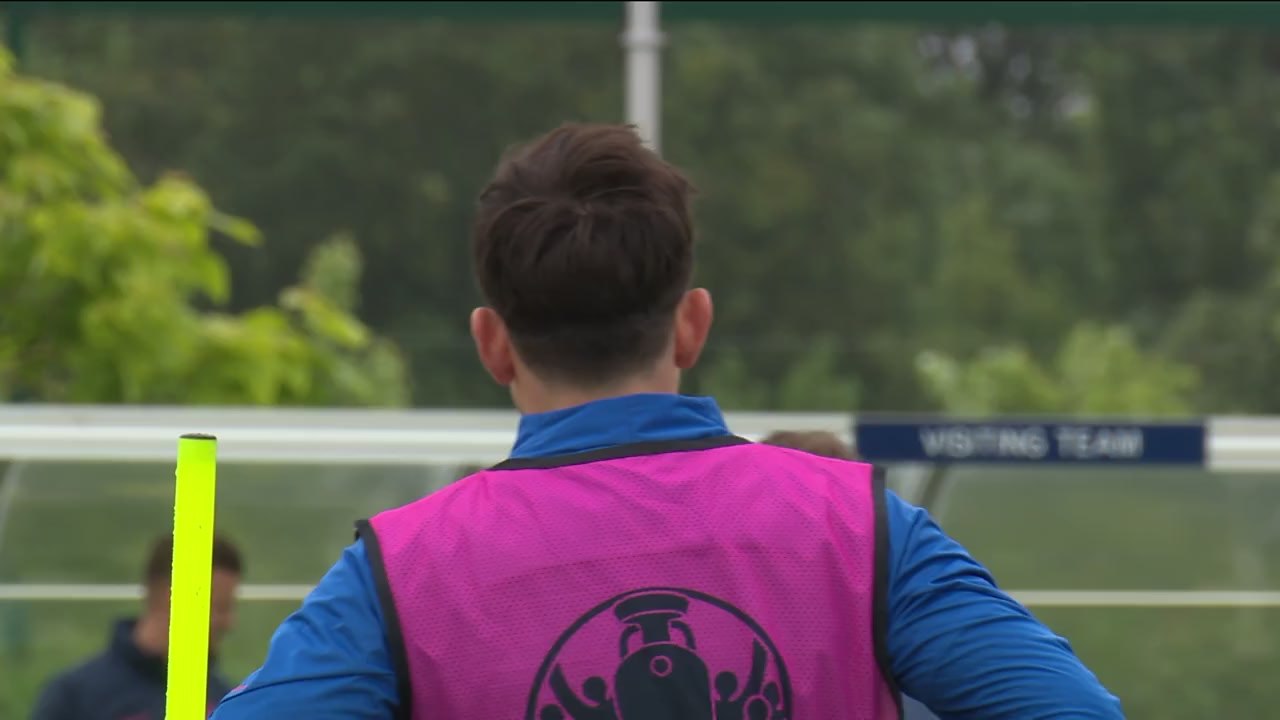 England training pre Czechia