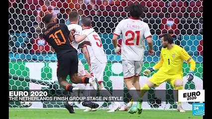 Euro 2021: The Netherlands finish group stage in style