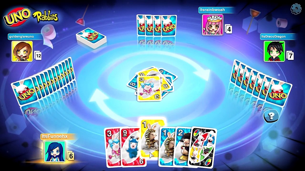 ItsFunneh: The WORST game ever in UNO! (UNO: Rabbids! version.)