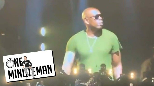 Dave Chappelle Sings Creep With Foo Fighters | One Minute Man